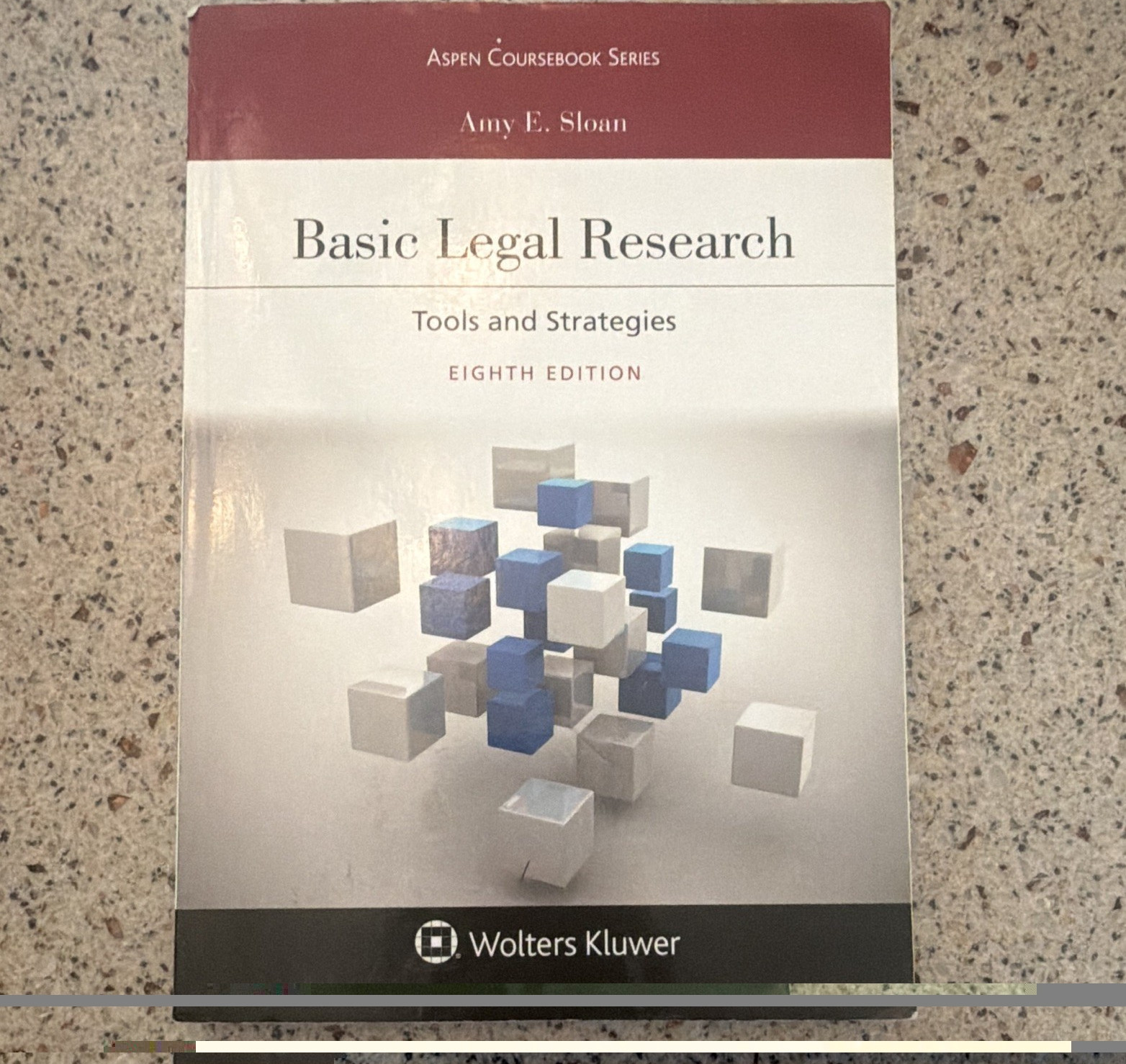 Wolters Kluwer Basic Legal Research Tools & Strategies 8th Ed Sloan PB 2021