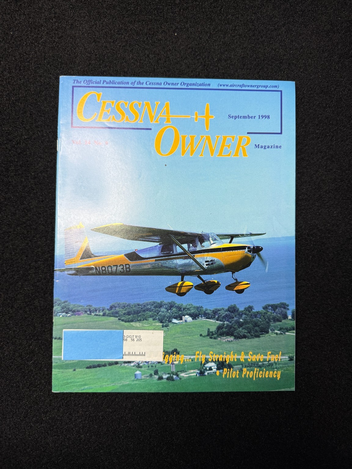 Cessna Owner Magazine September 1998 Aviation Aircraft Pilot Training Flight
