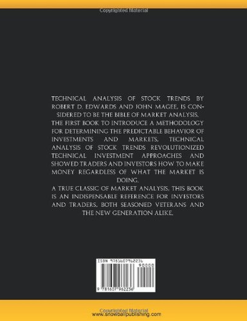 Technical Analysis of Stock Trends by Robert D. Edwards and John Magee