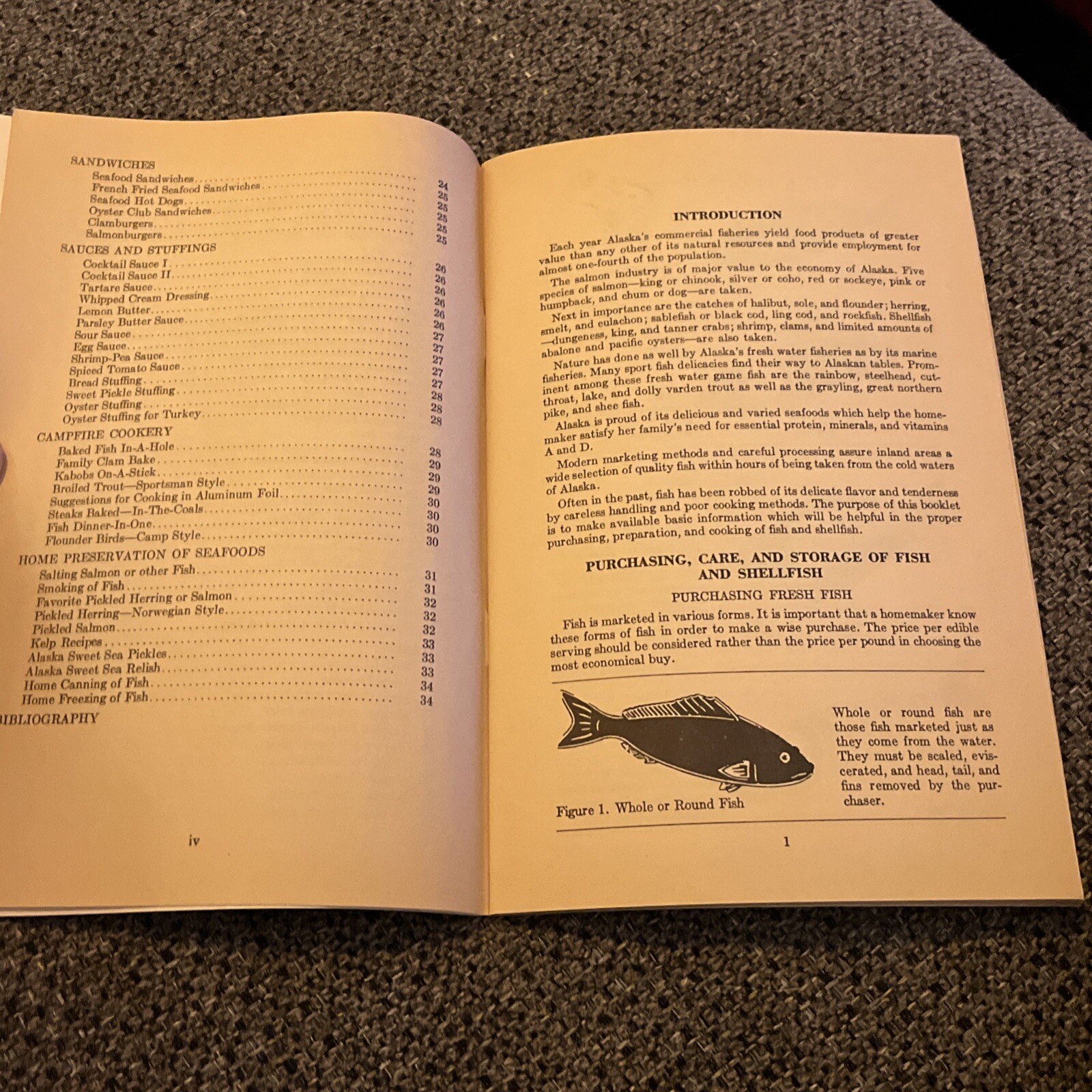 Seafood Recipes for Alaskans 1965 Vintage Cookbook Booklet Thelma Lind Ketchikan
