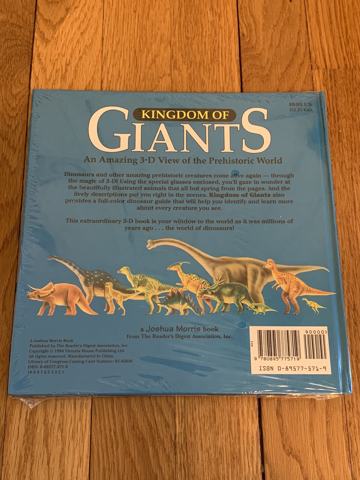 Kingdom of Giants – Amazing 3-D View of Prehistoric World – Dinosaurs 3D Glasses