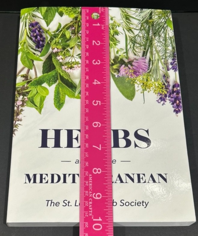 Herbs Around The Mediterranean by St. Louis Herb Society Signed 2023 Paperback