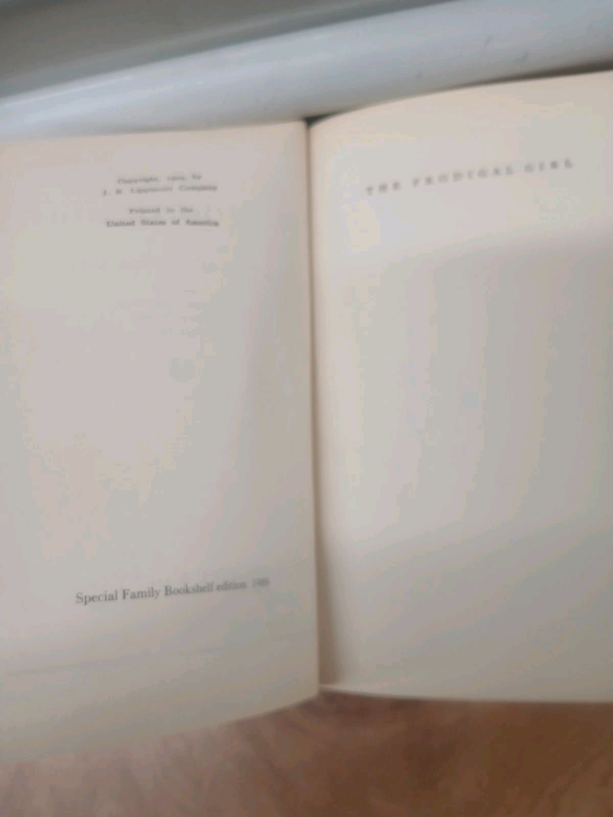 The Prodigal Girl-Grace Livingston Hill-HC-1989 Special Family Bookshelf Edition