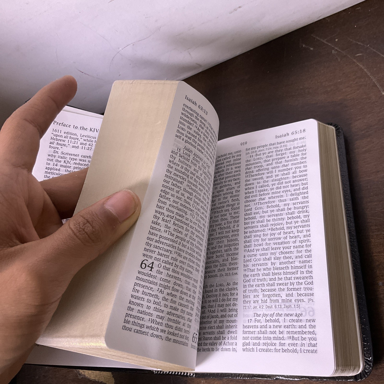 Holy Bible KJV Reference Edition Hendrickson Bibles