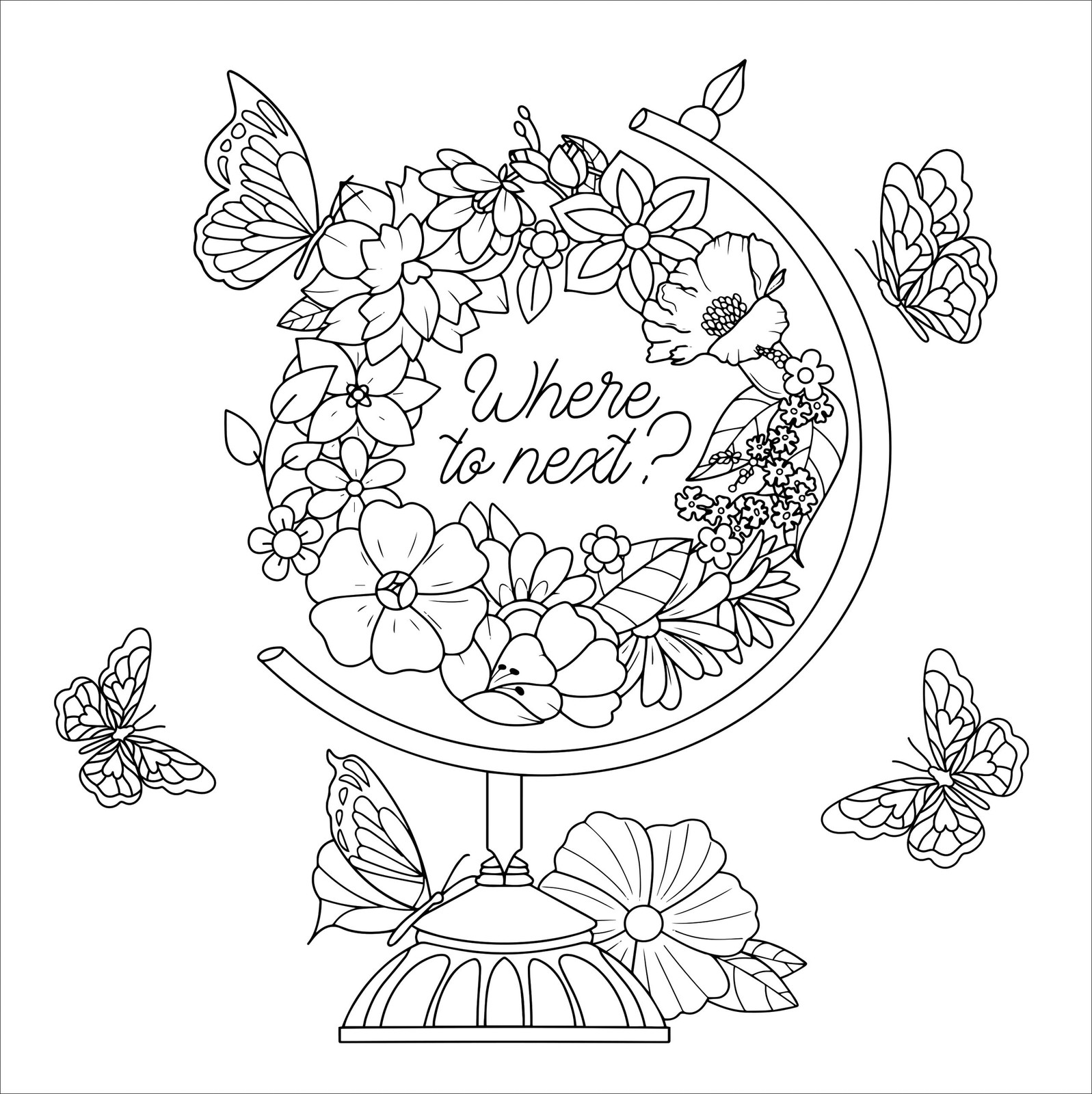 Boho Dreams Adult Coloring Book (31 one-sided designs on thick paper)…