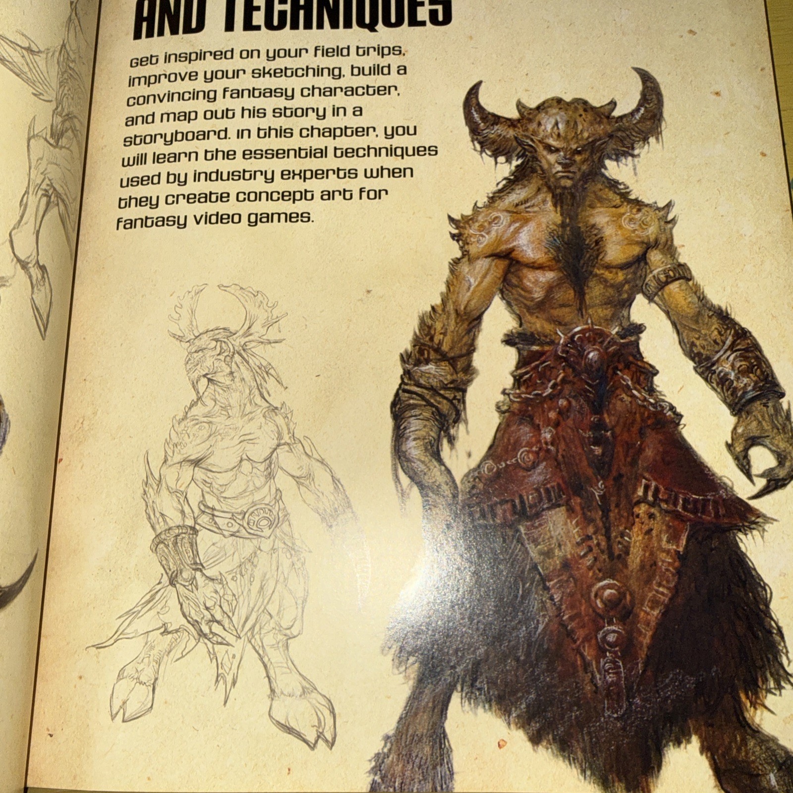 HOW TO CREATE FANTASY ART FOR VIDEO GAMES: A COMPLETE By Bill Stoneham