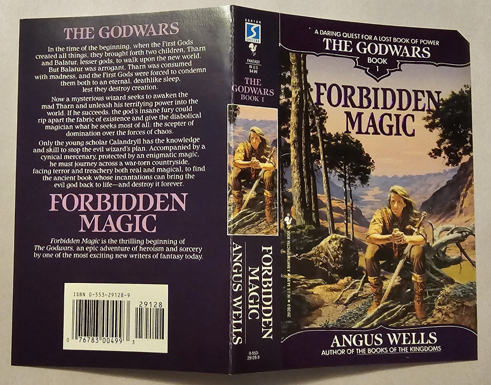 Forbidden Magic: The Godwars #1 by Angus Wells- ARC w/letters & cover *Unread*
