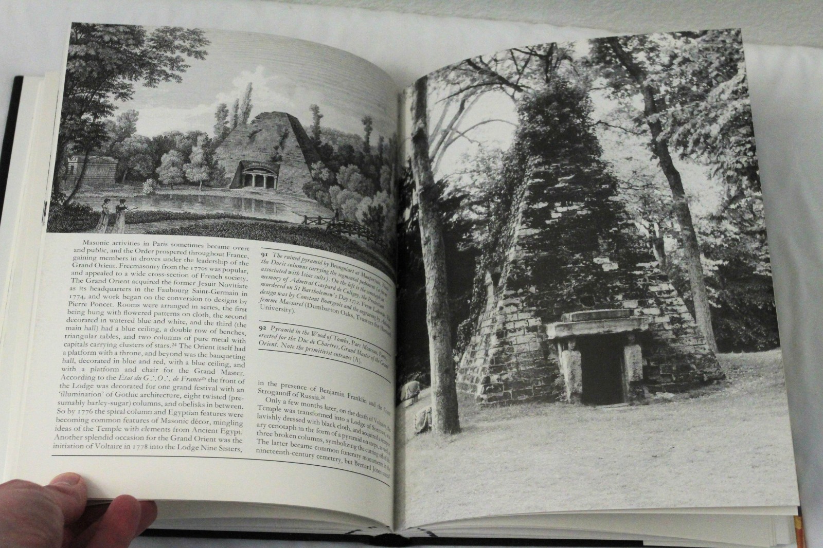 The Art and Architecture of Freemasonry by James Stevens Curl HCDJ 1993 Occult