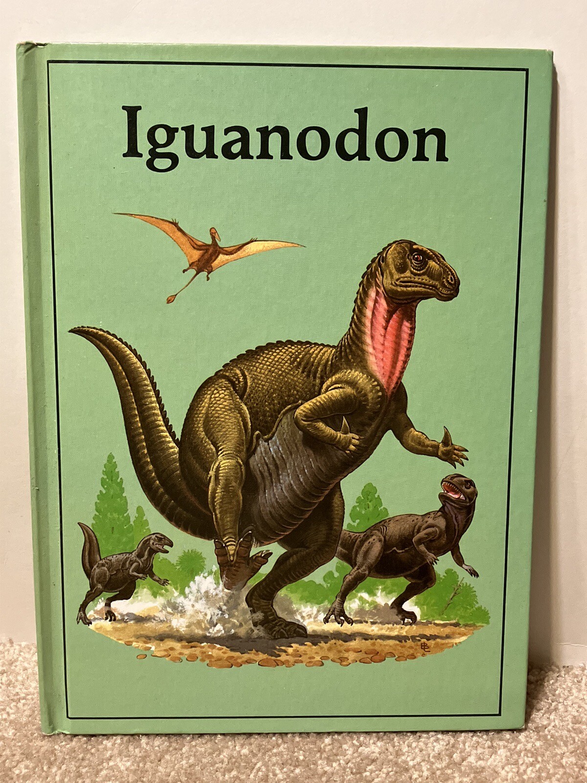 Lot Vintage Dinosaur Library Books Set Of 10 HC Rourke Publishing 80s Hardback