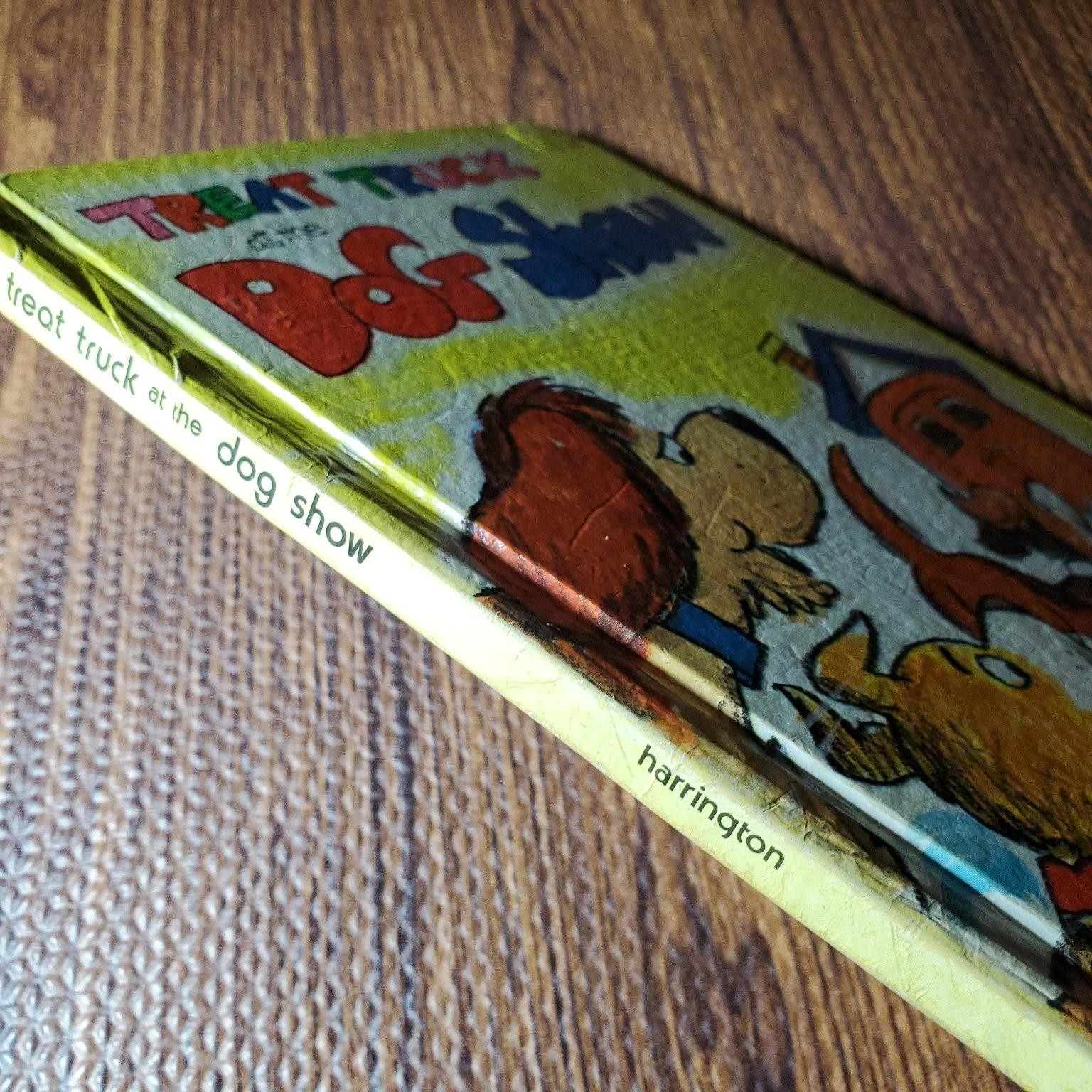 Treat Truck and the Dog Show Harrington 1974 Illustrated Children’s Book Benefic