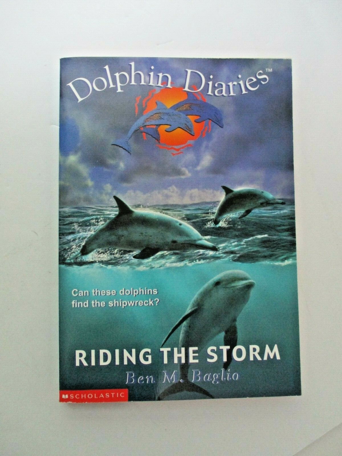 LOT of 6 ~ DOLPHIN DIARIES ~ CHILDREN Chapter BOOKS ~ BEN BAGLIO ~ FREE SHIP