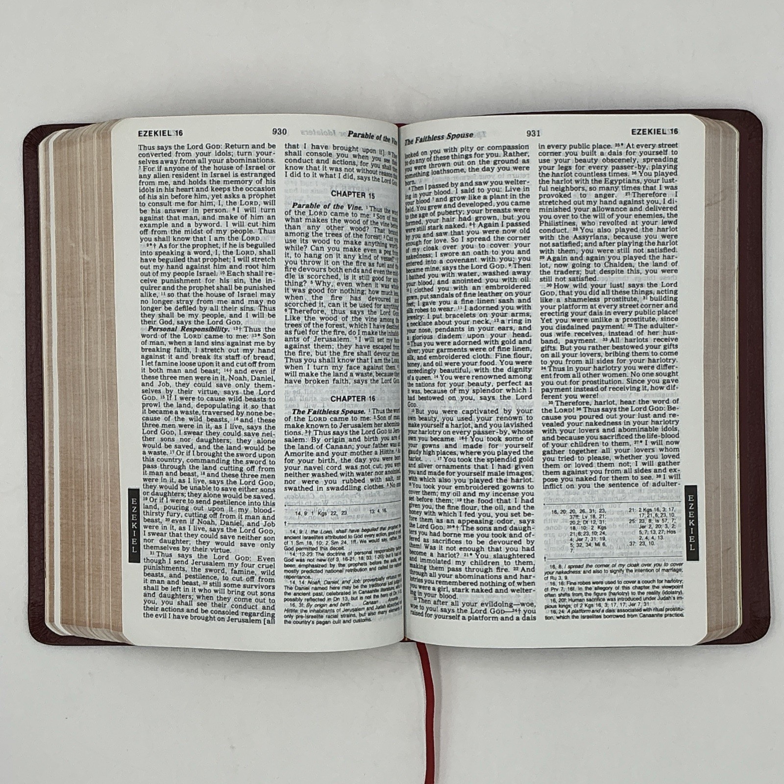 1987 New American Bible Holy Bible Catholic Bible Press 9055NBG Bonded Leather