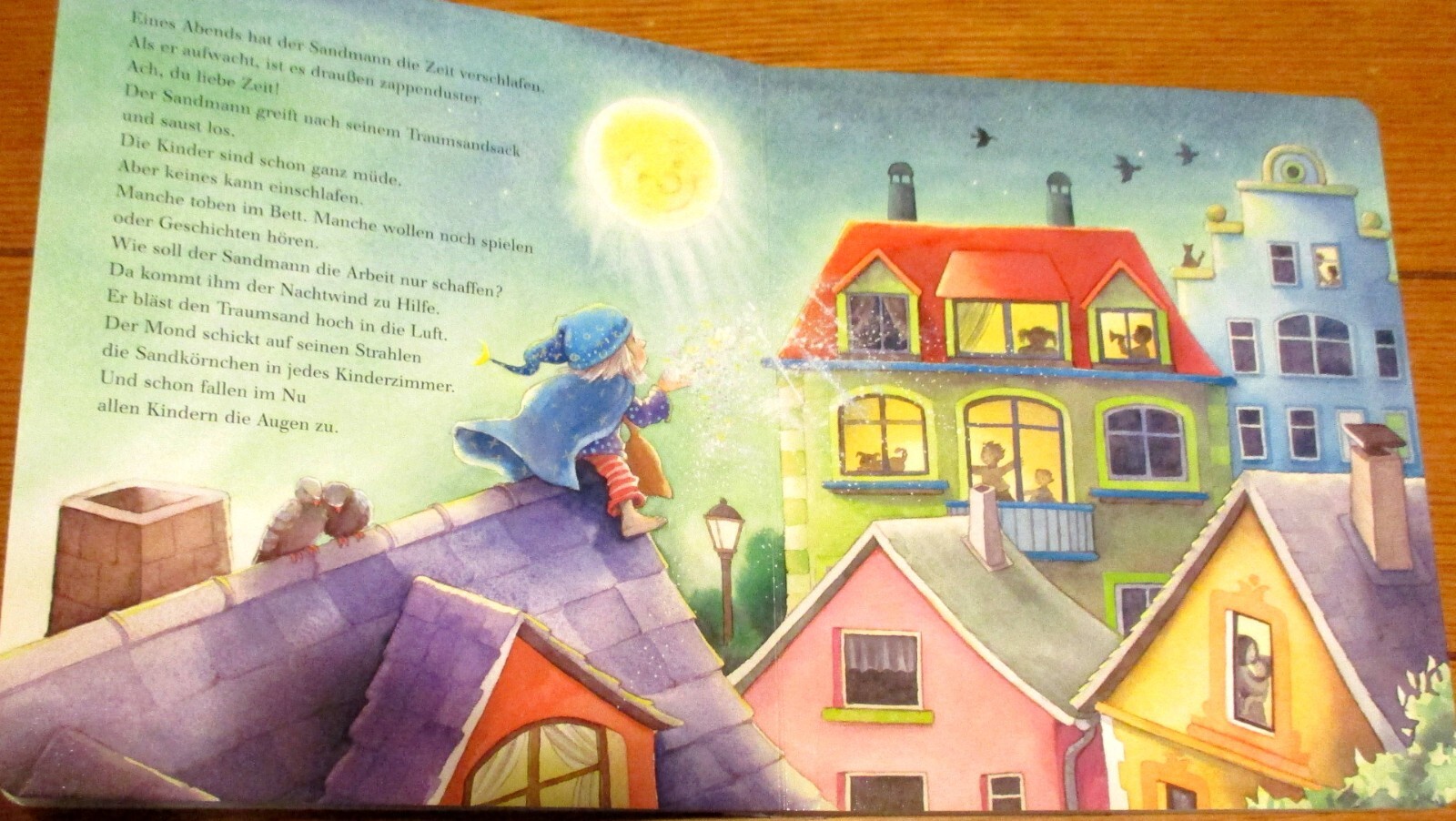 2008 My First Sandman Stories German Text Board Book 34 Pages NICE!!!!