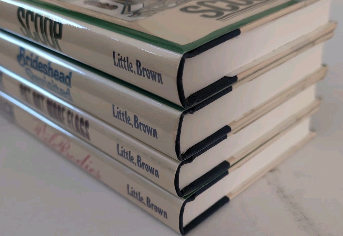 Evelyn Waugh Lot of 4 Books Vintage 1977-79 HC/DJ Little, Brown & Co.