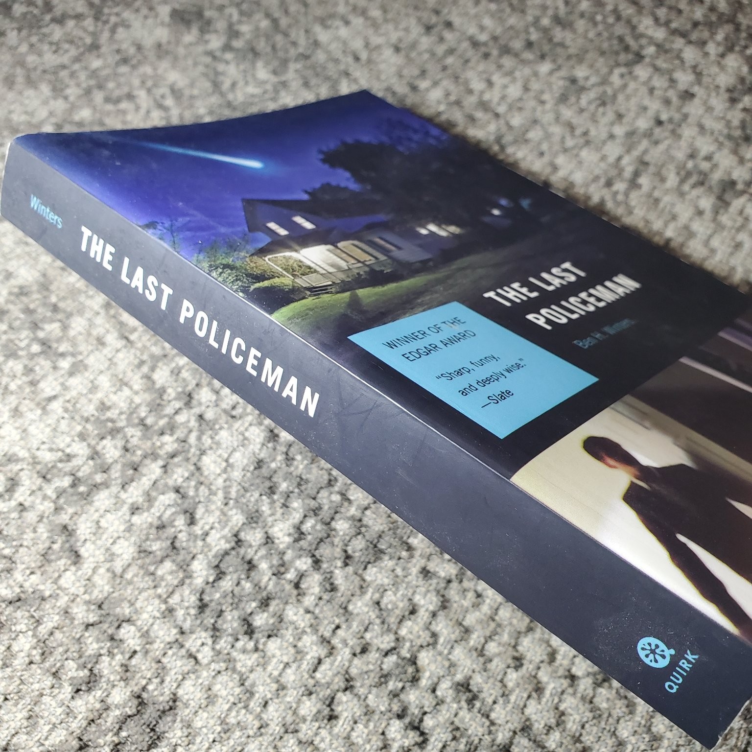 The Last Policeman Ben H. Winters 2012 Edgar Award Winner Quirk Books