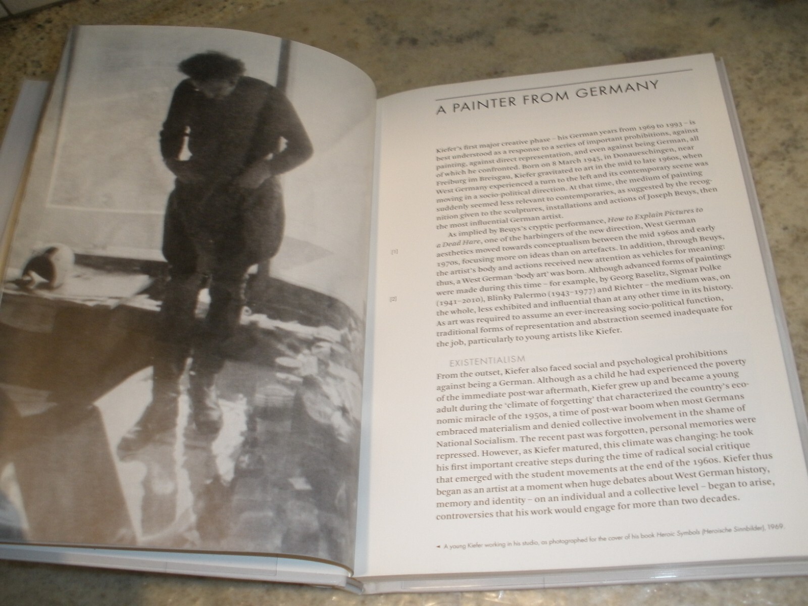 ANSELM KIEFER MATTHEW BIRO ILLUSTRATED ART BOOK HC DJ 1ST EDITION 2013