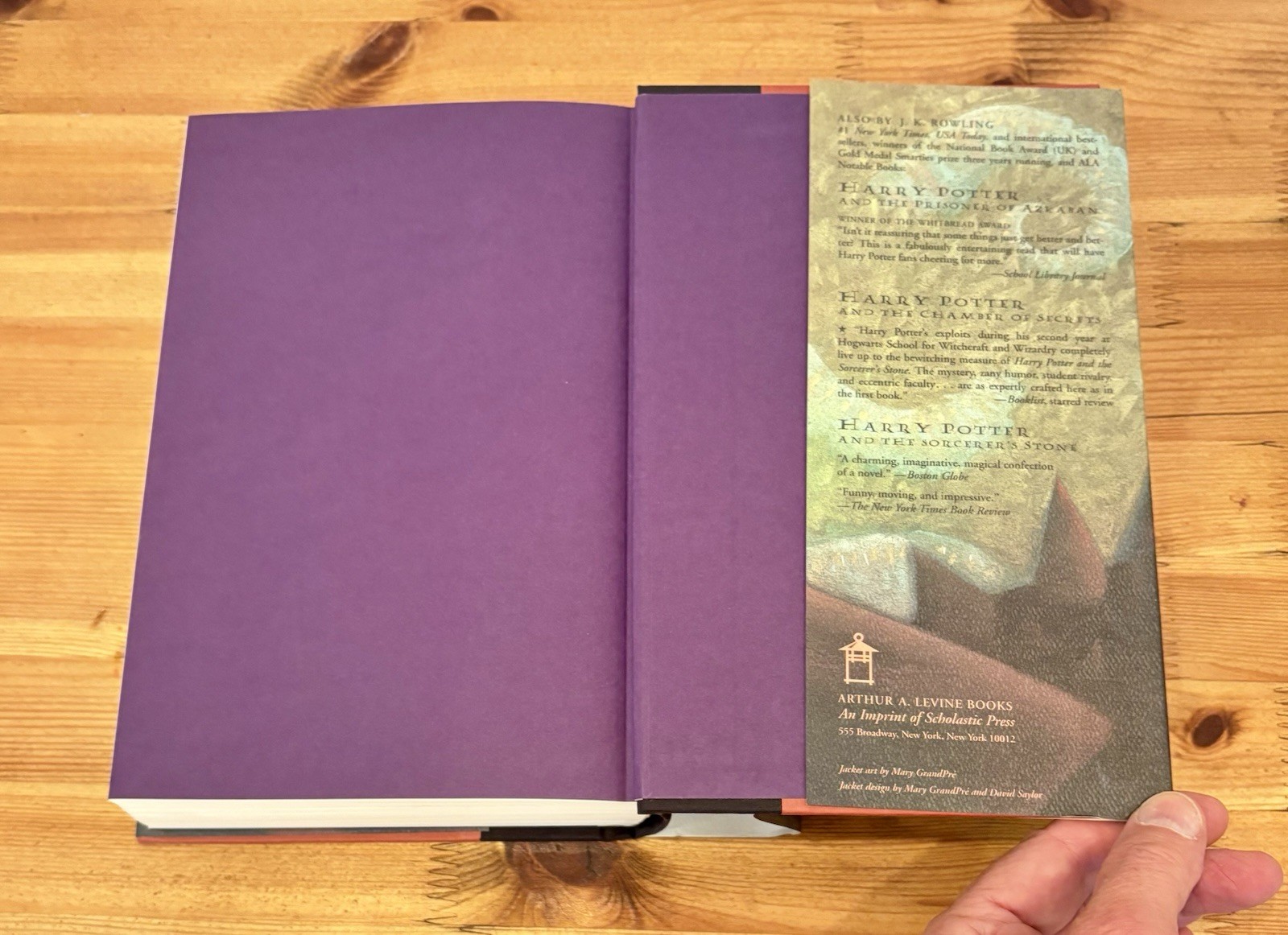 Harry Potter And The Goblet of Fire True 1st Edition 1st Print Errors RARE!!!