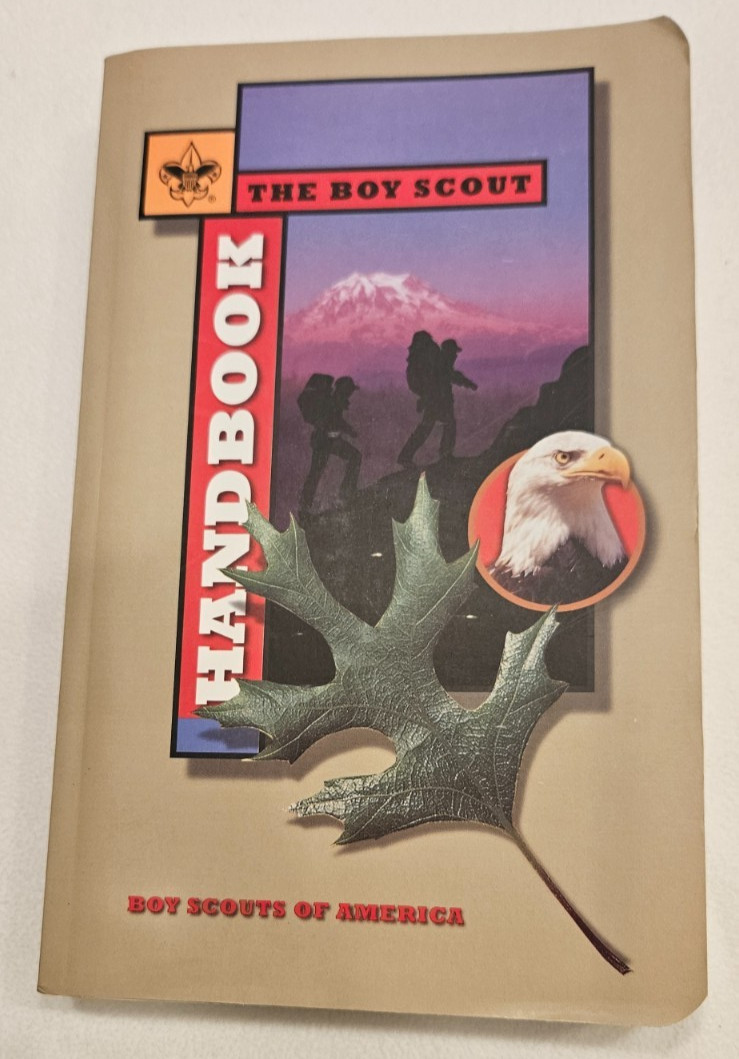 1998 Boy Scout HANDBOOK 11th Edition 10th PRINTING -Crispy Mint Condition