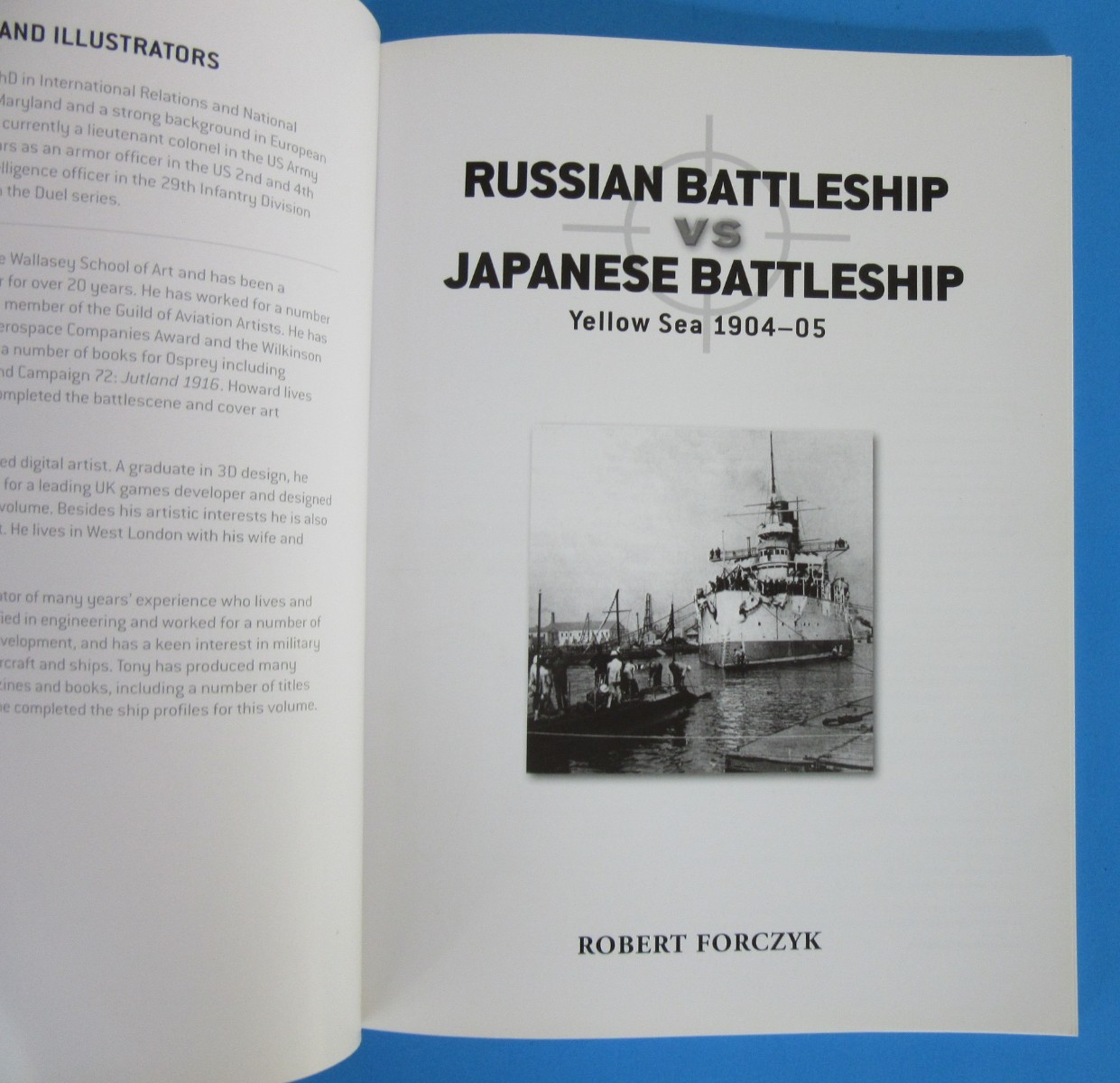 Russian Battleship vs Japanese Battleship Yellow Sea 1904-05 Book Robert Forczyk