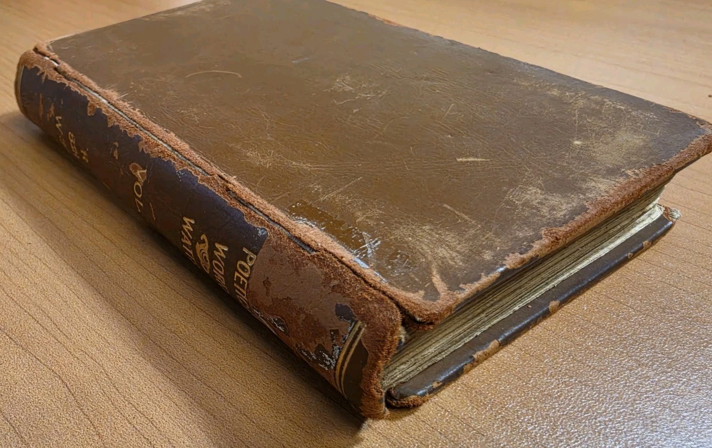 1804 The Poetical Works of Isaac Watts: Volume No. 2 Leather 5.5″ X 4″ Philly