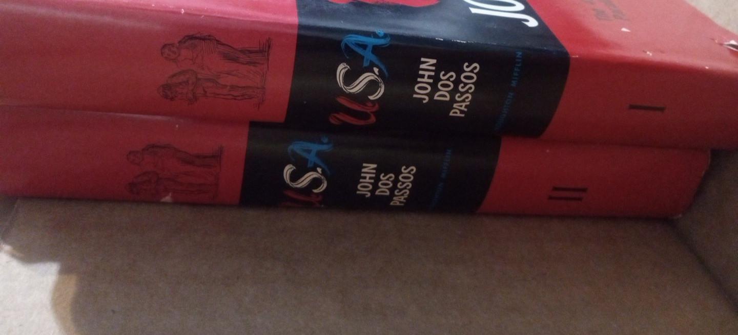 Vintage -USA by John Dos Passos – The 42nd Parallel & Nineteen Nineteen- HC