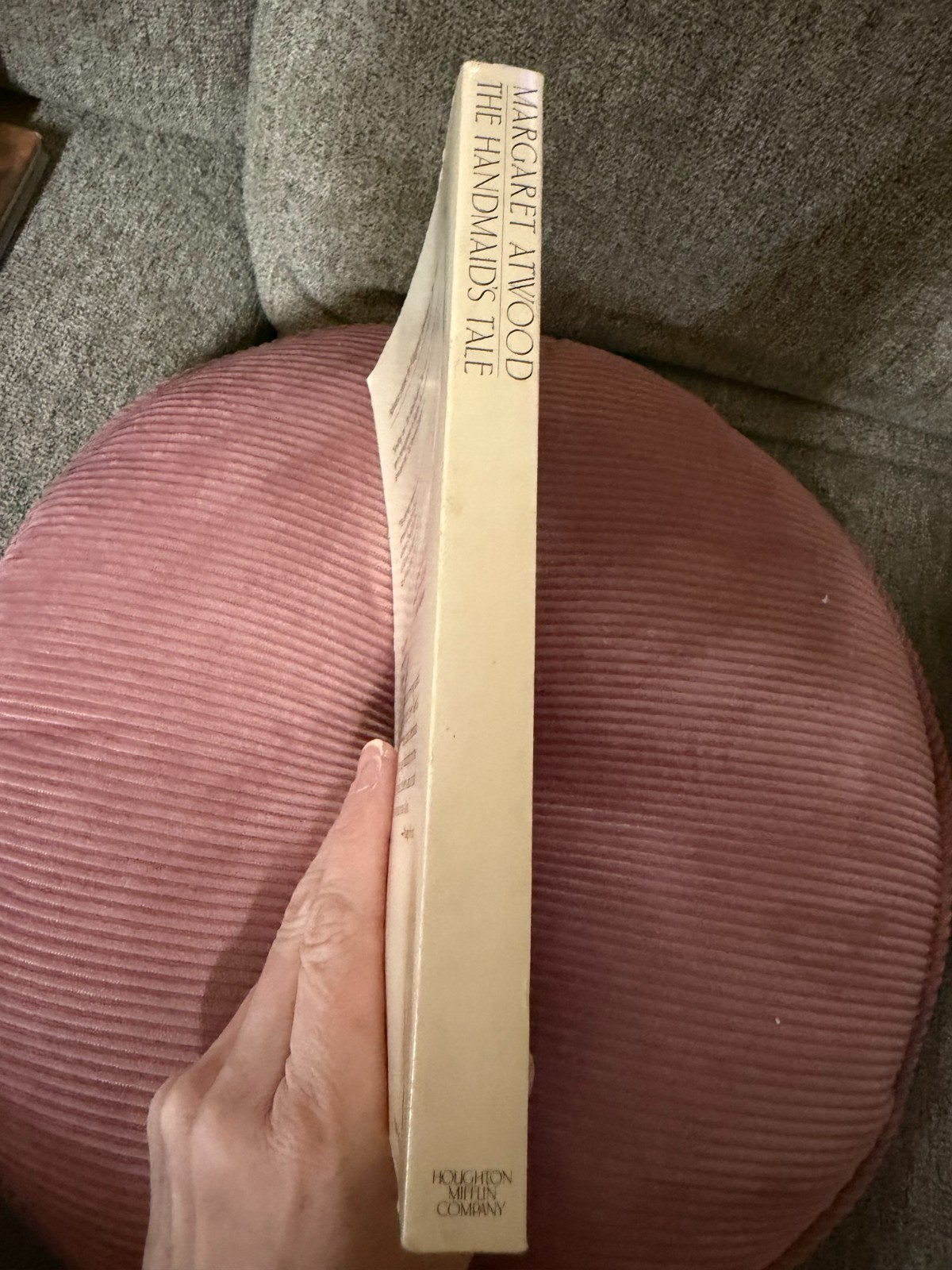 The Handmaid’s Tale — Margaret Atwood 1986 Houghton Mifflin First‑Year Trade PB