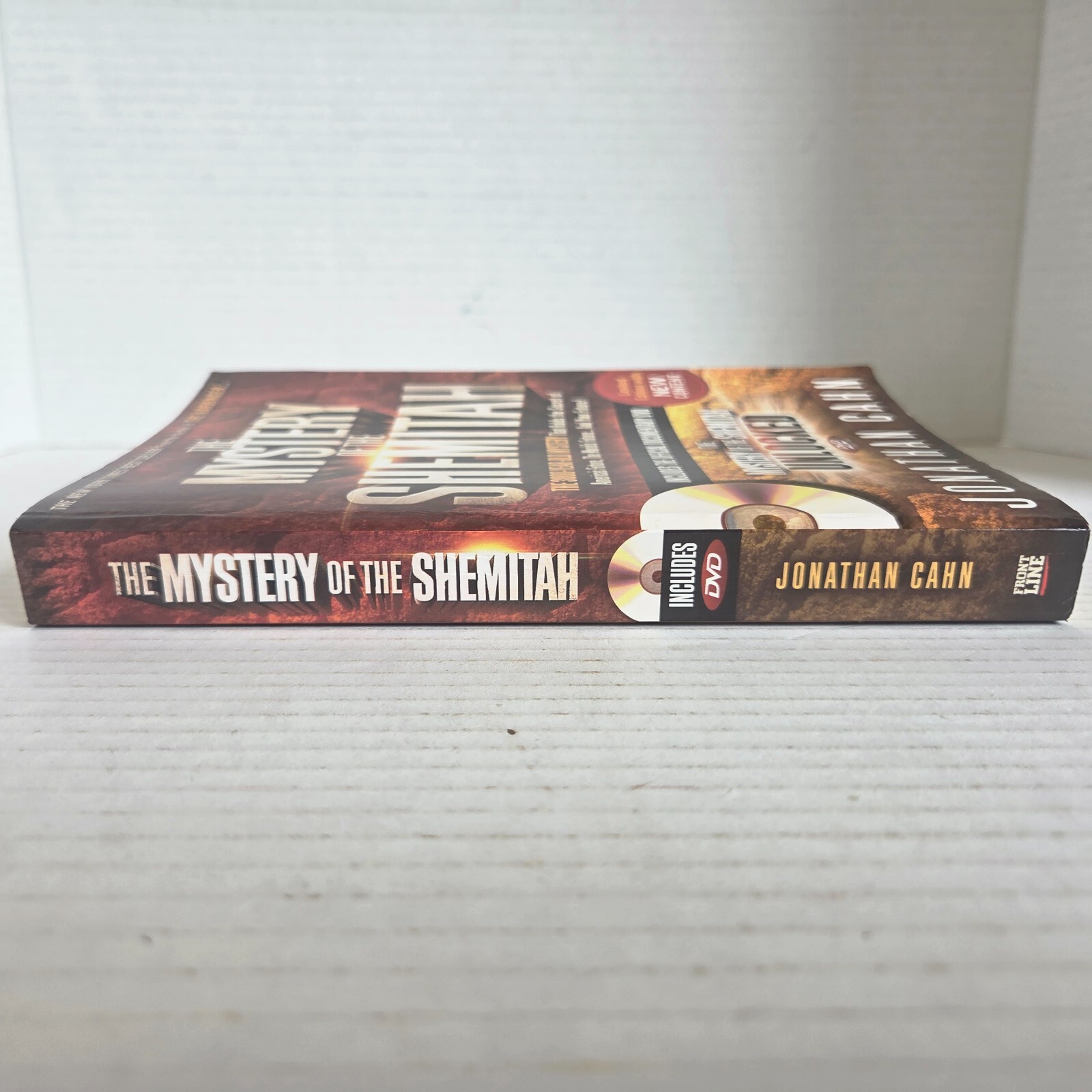 The Mystery of the Shemitah -Jonathan Cahn 2015 with sealed DVD Religion Bible