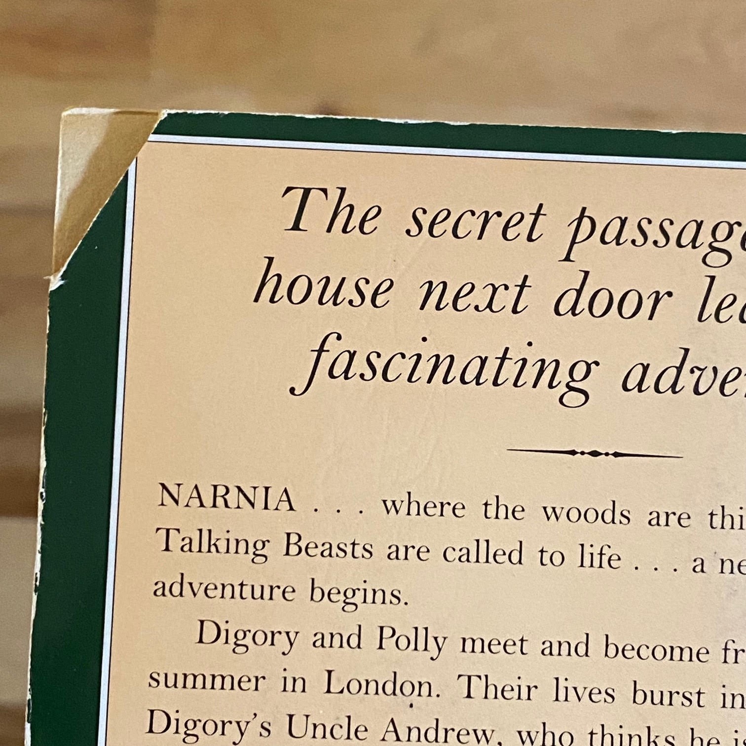 Vintage C.S. Lewis The Chronicles of Narnia 7 Book Box Set Pauline Baynes
