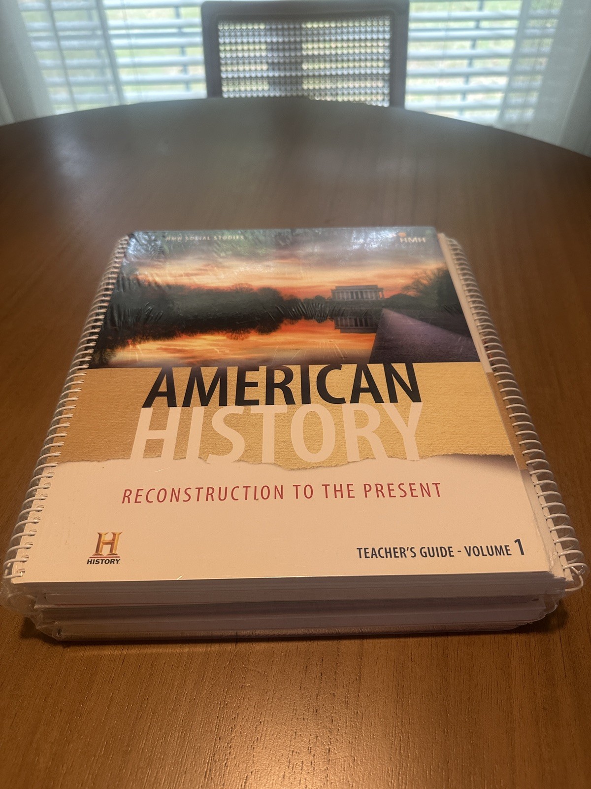 HMH American History Reconstruction Teacher Edition Set Volumes 1-5