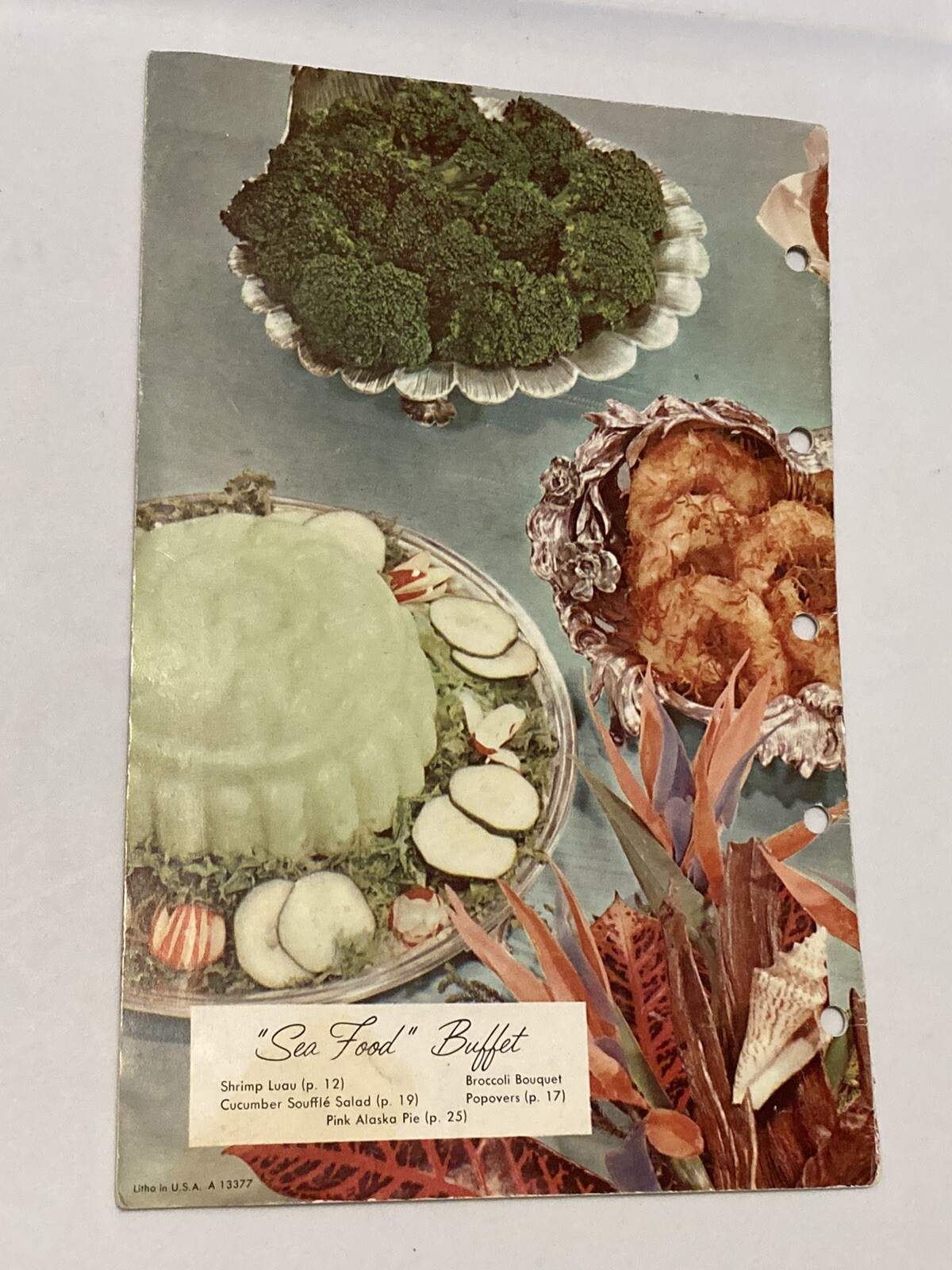 Vintage 1959 Betty Crocker’s “Frankly Fancy” Foods Recipe Book Cookbook