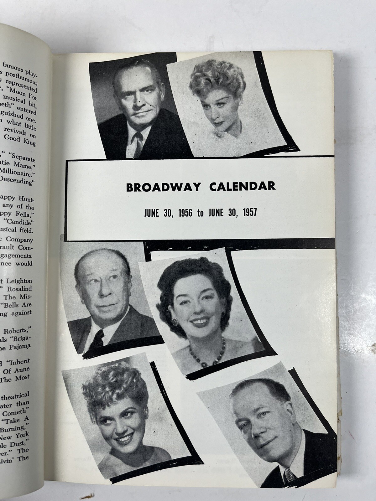Theatre World Volume 13 Season 1956-57 Daniel Blum HC DJ VINTAGE