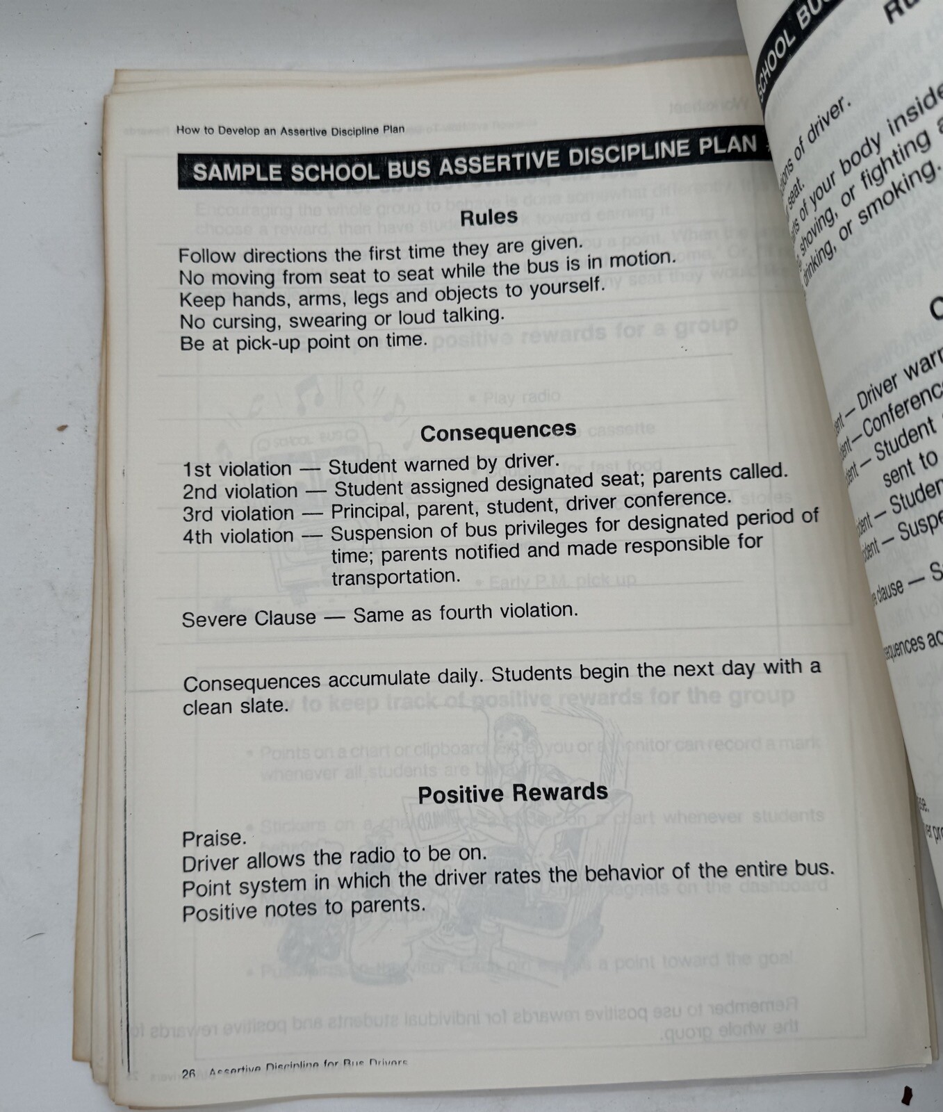 Lee Canter’s Assertive Discipline for Bus Drivers – Managing Student Behavior