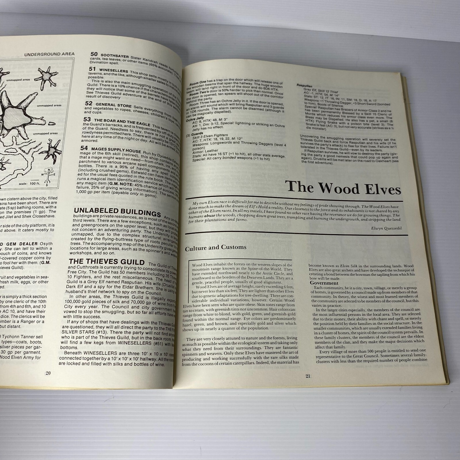 Elves. Advanced Dungeons & Dragons by Cheron Fitzgerald, Del…