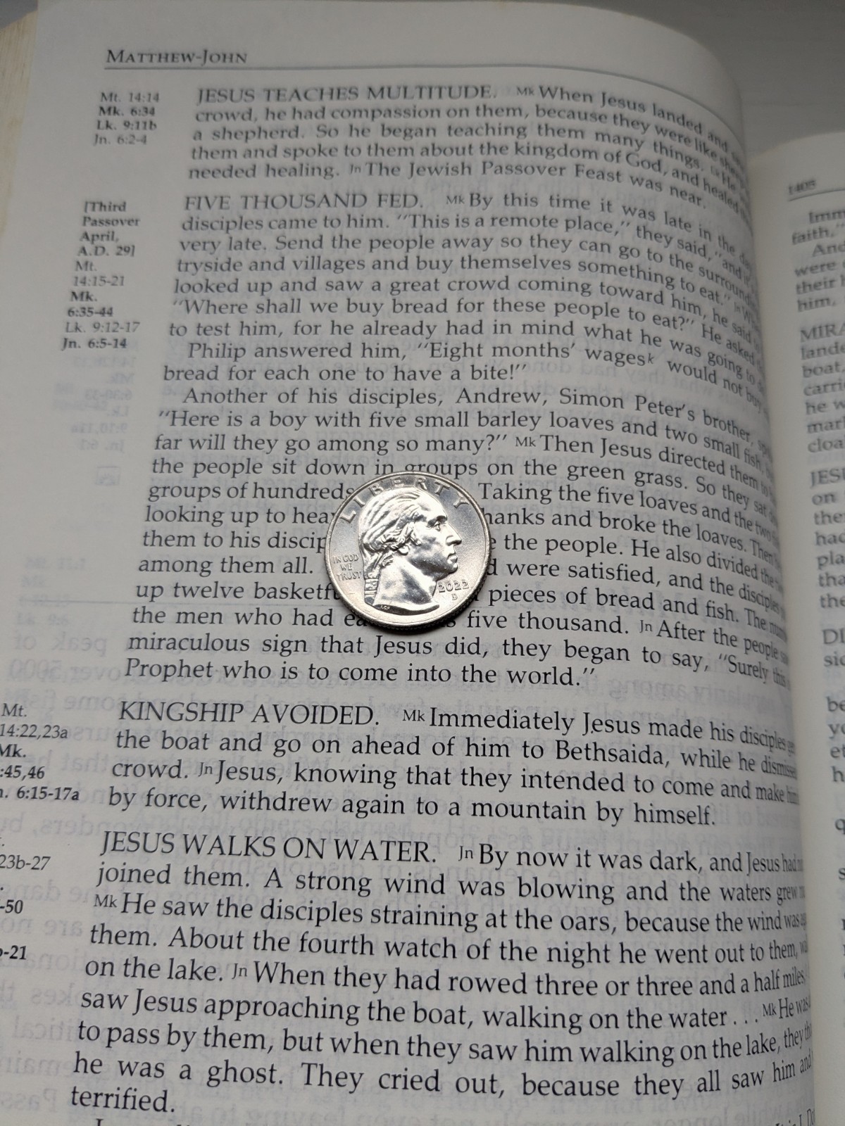 The Narrated Bible In Chronological Order NIV Narration by F. LaGard Smith 1984