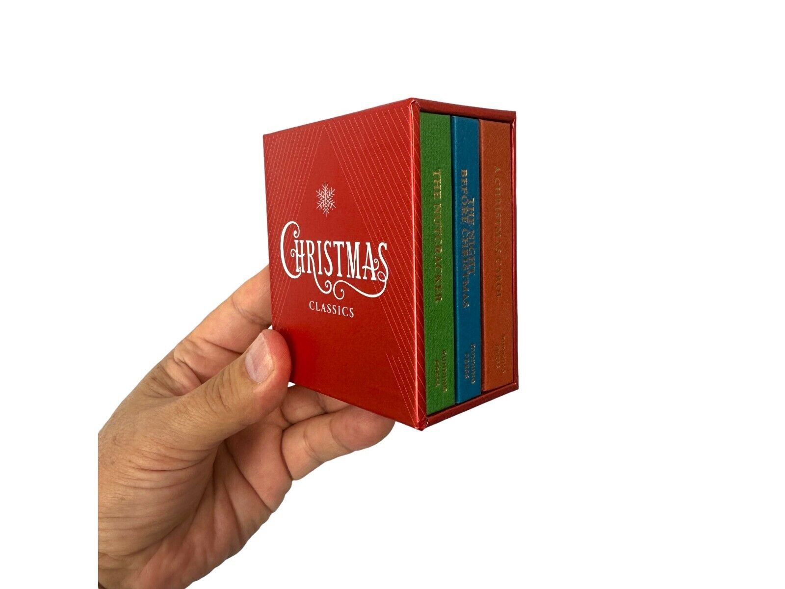 new mini books Christmas Classics box set Nutcraker Night Before Christmas Carol