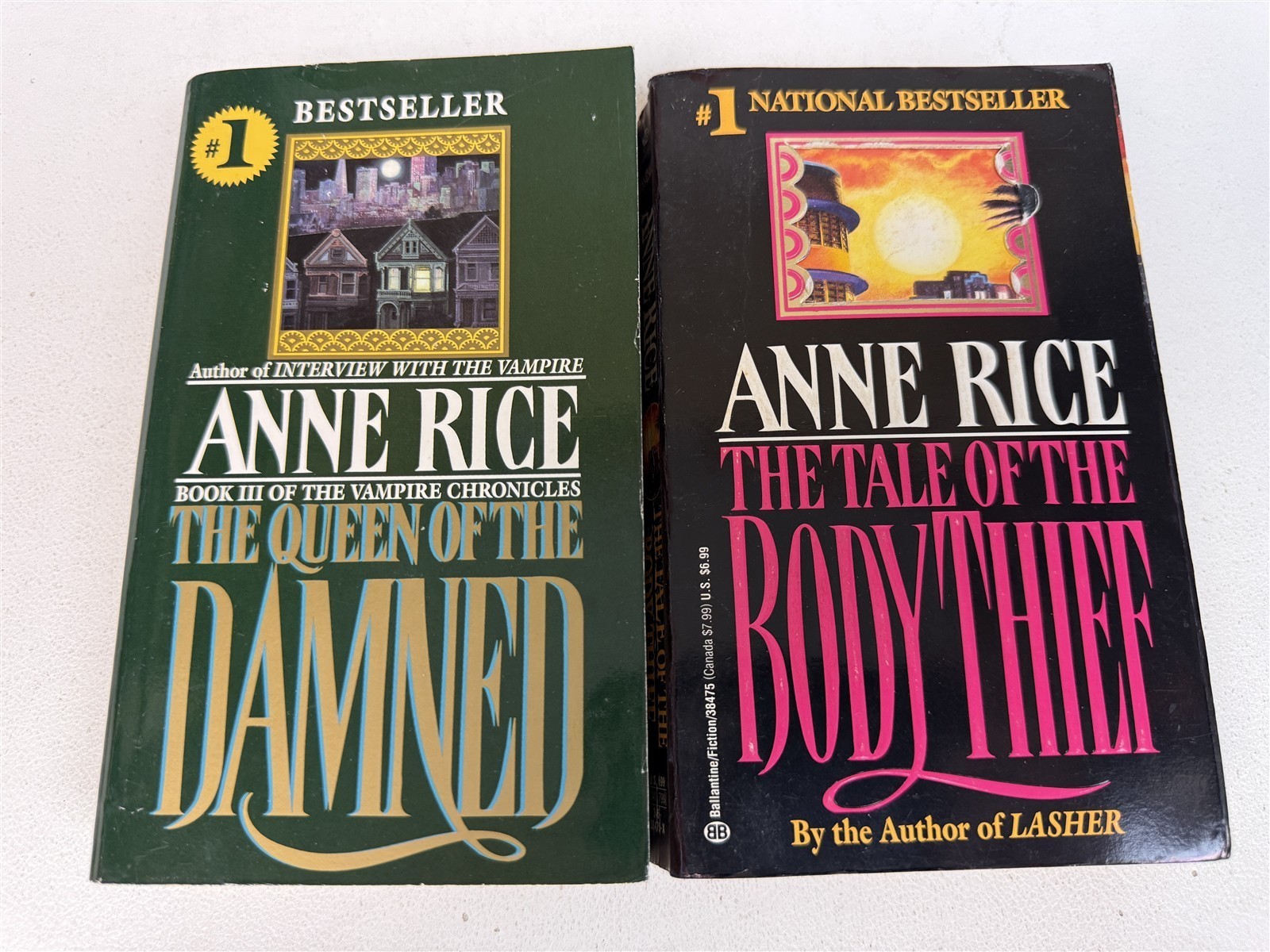 Anne Rice Lot 10 Vampire Chronicles Lestat Armand Merrick Blood Gold Canticle