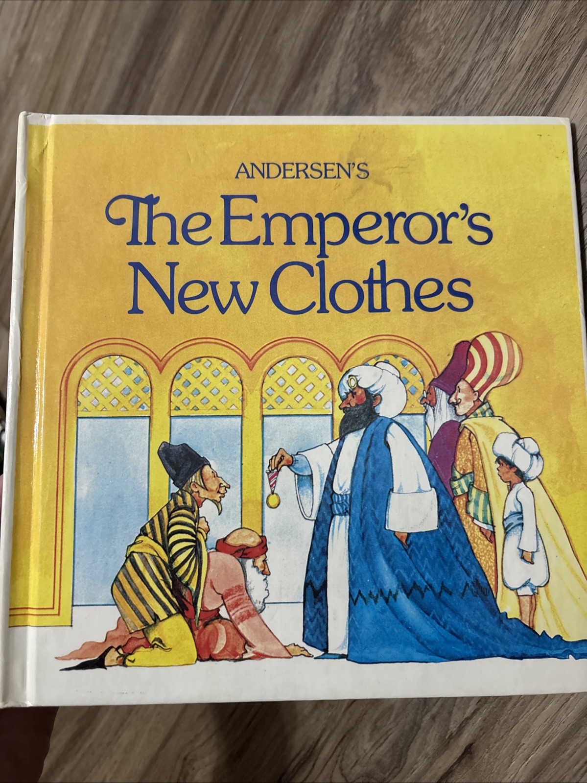 The Emperor’s New Clothes Vintage 1981 HC Book Illustrated By Anthony Rao