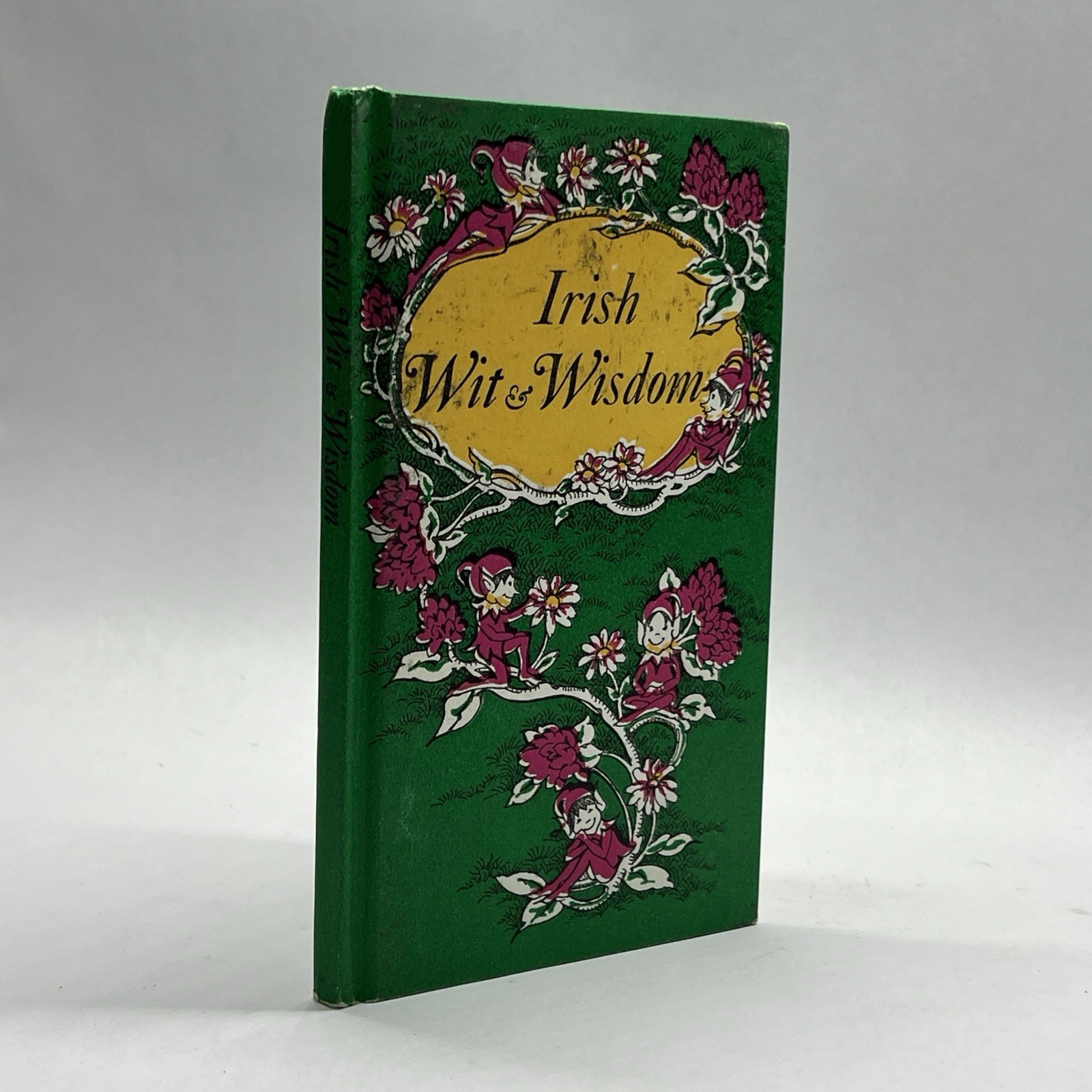 1976 Irish With & Wisdom Peter Pauper Press HC