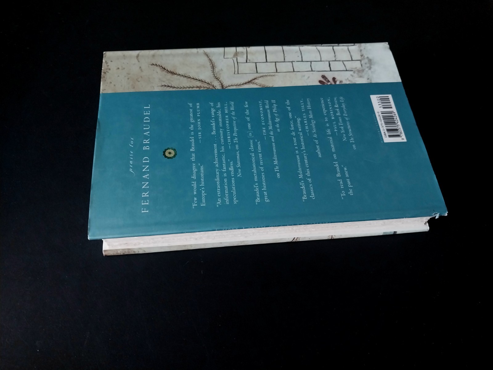 Fernand Braudel – Memory and the Mediterranean – First American Edition