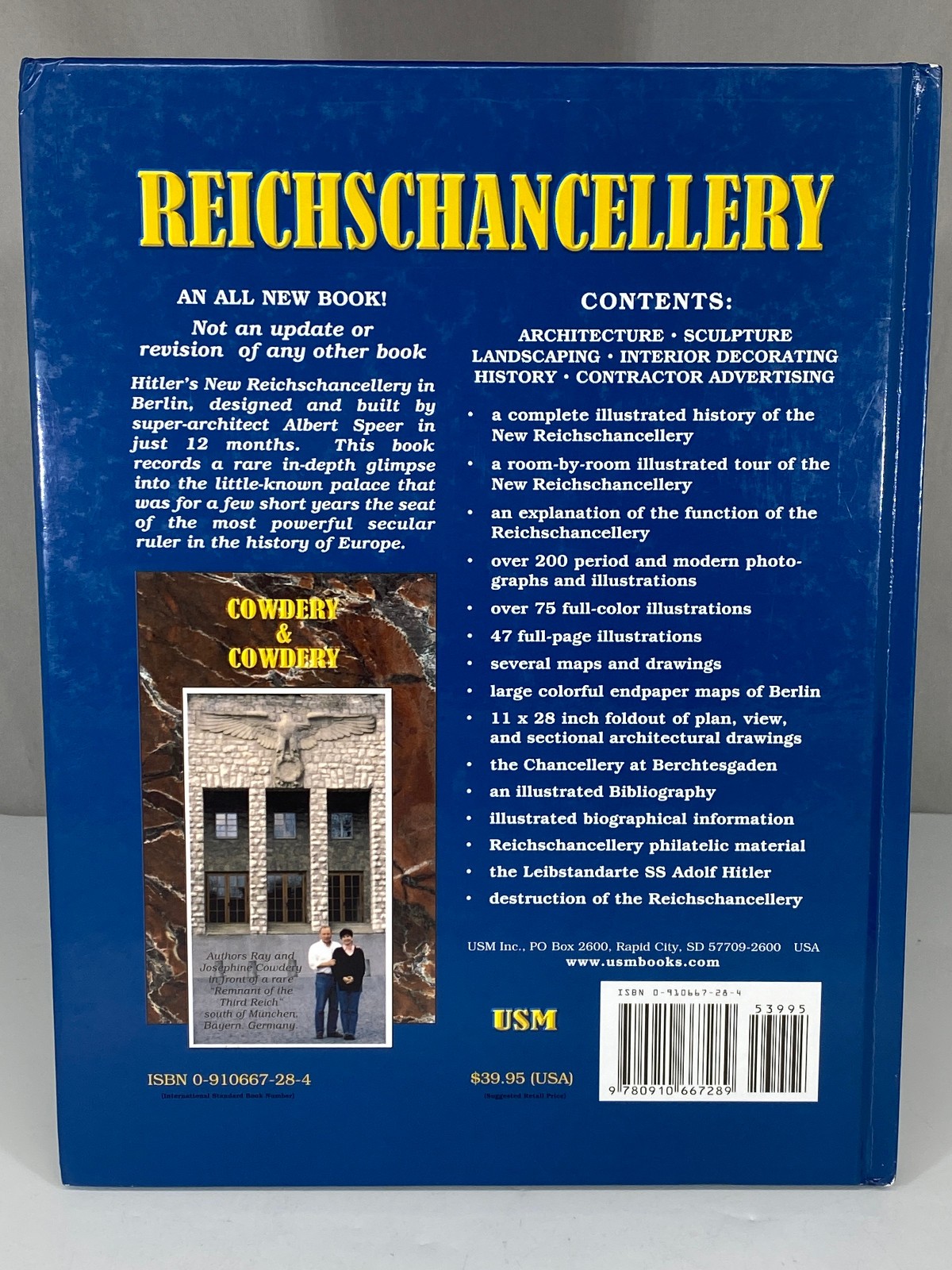 Ray Cowdery, Josephine – The New German Reichschancellery in Berlin 1938-1945