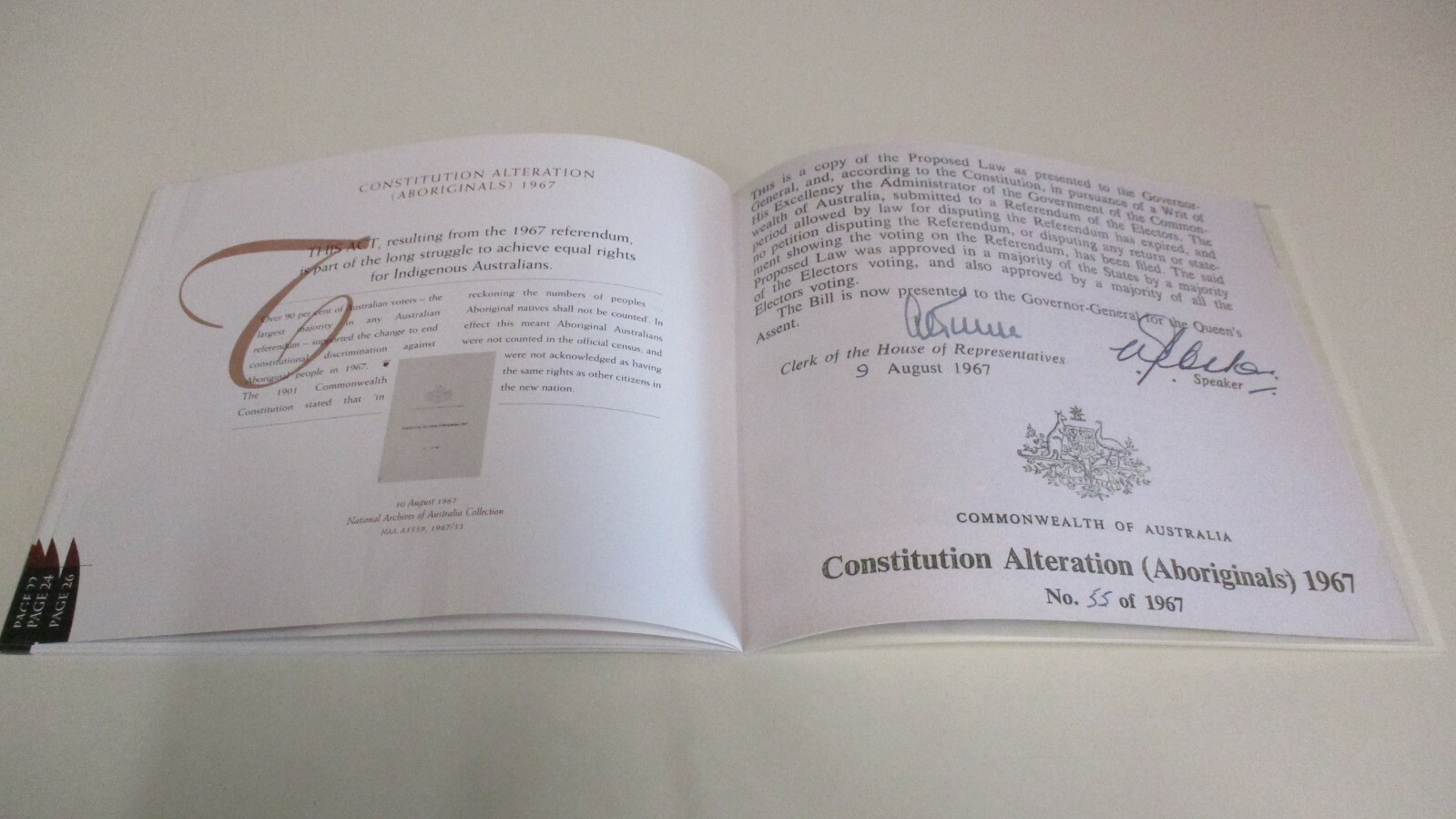 Charters of Our Nation – National Archives of Australia Book – 35 Pages – 2001