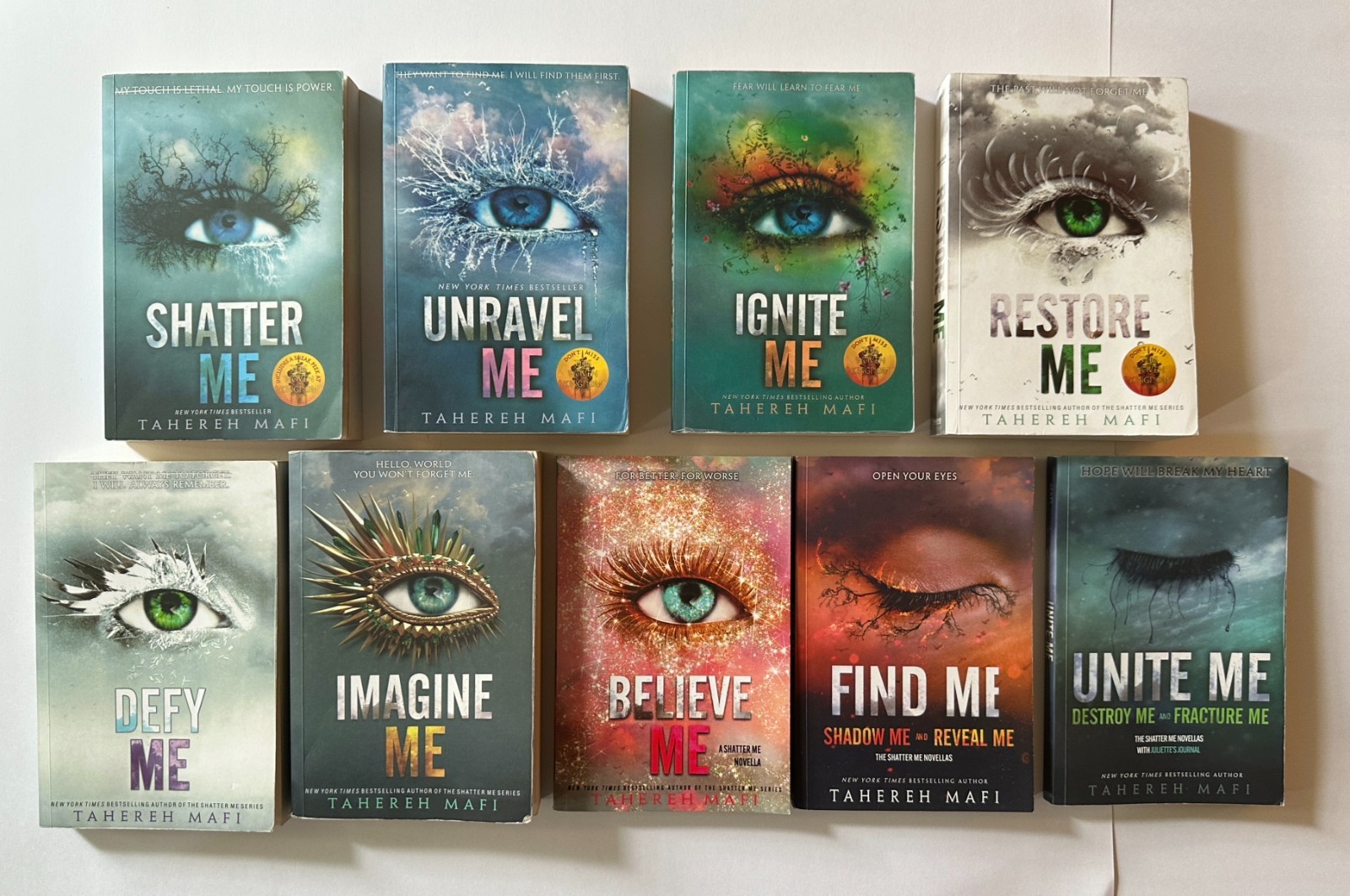 Tahereh Mafi SHATTER ME The Complete Collection – 9 Vol Trade Paperback Box Set