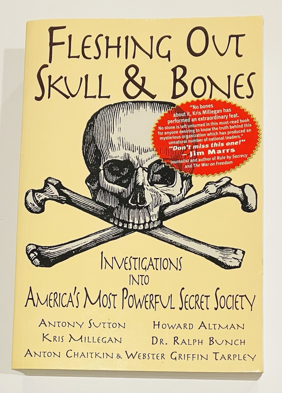 Cult & Conspiracy 4 Book Lot: Illuminati, Bohemian Grove, Skull And Bones