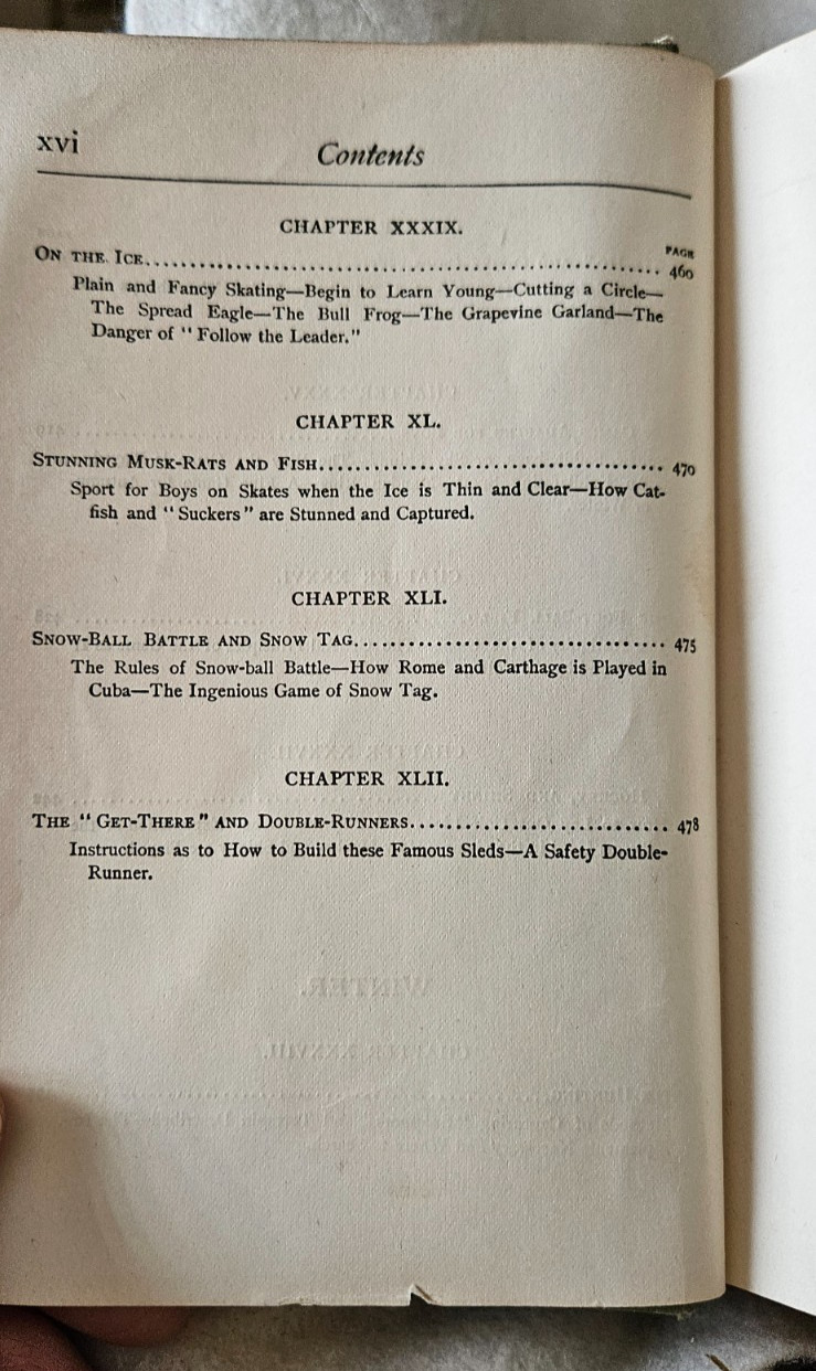 1901 THE OUTDOOR HANDY BOOK Copyright 1896 by DAN C. BEARD