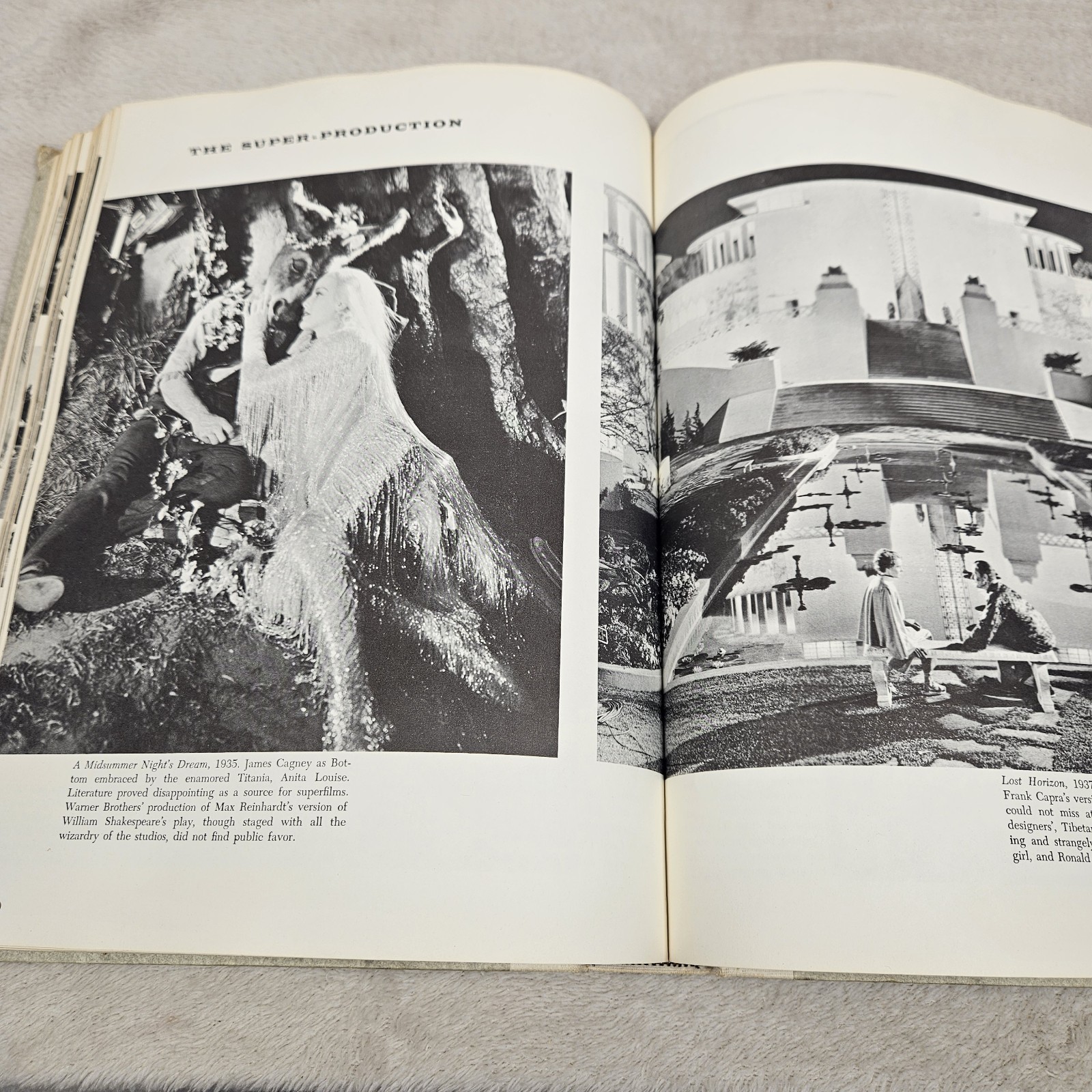 The Movies Revised Edition B&W Illustrated Movie History 1970 Third Printing