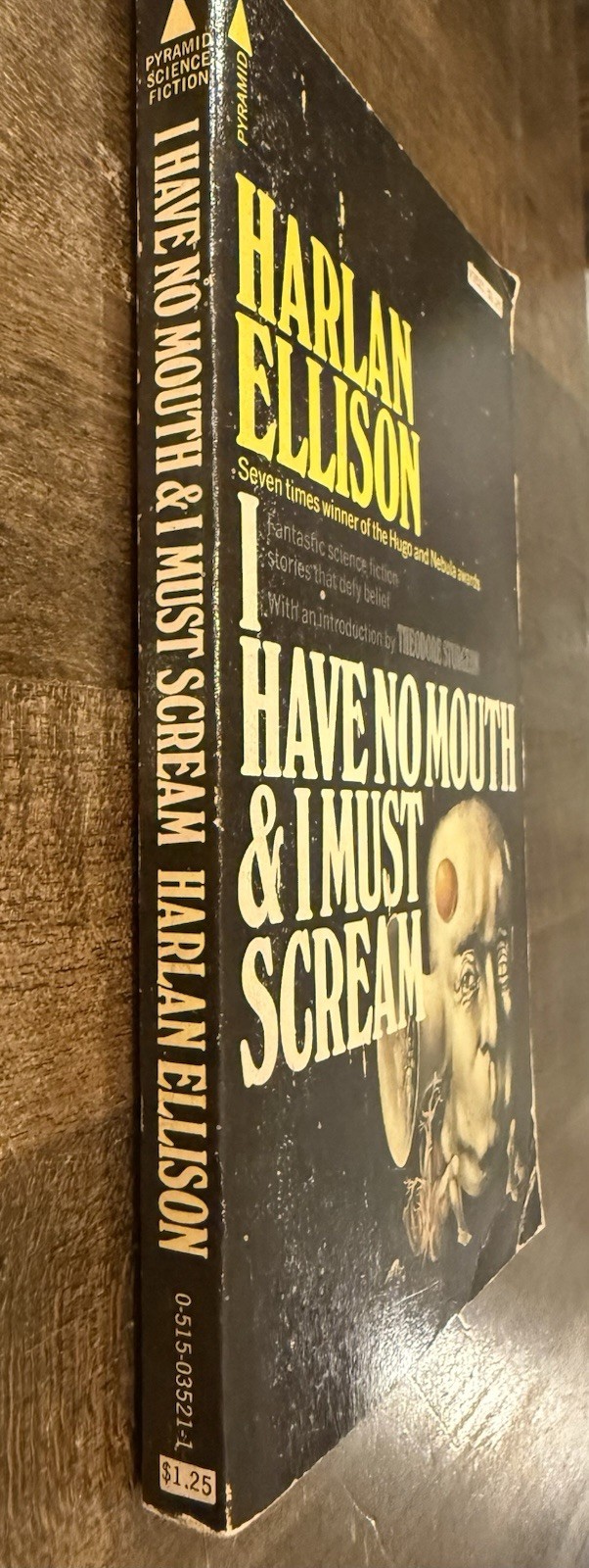 PB Harlan Ellison I Have No Mouth and I Must Scream Pyramid Sci Fi 1977 7th prin