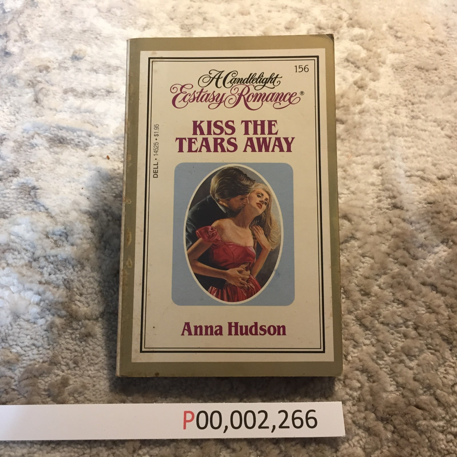 Kiss The Tears Away Anna Hudson 1983 Dell Second Chances At Love Romance Book
