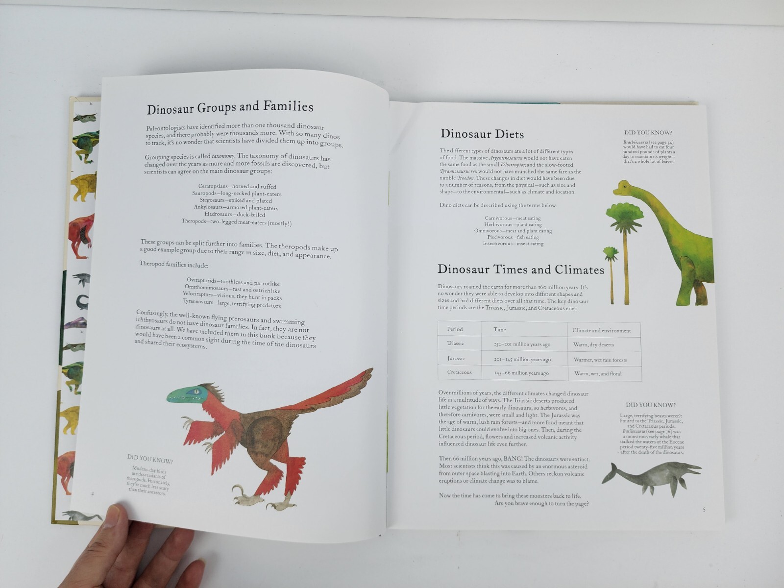 Dinosaurs: and Other Prehistoric Creatures by Sewell, Matt Book 2017 Free Ship