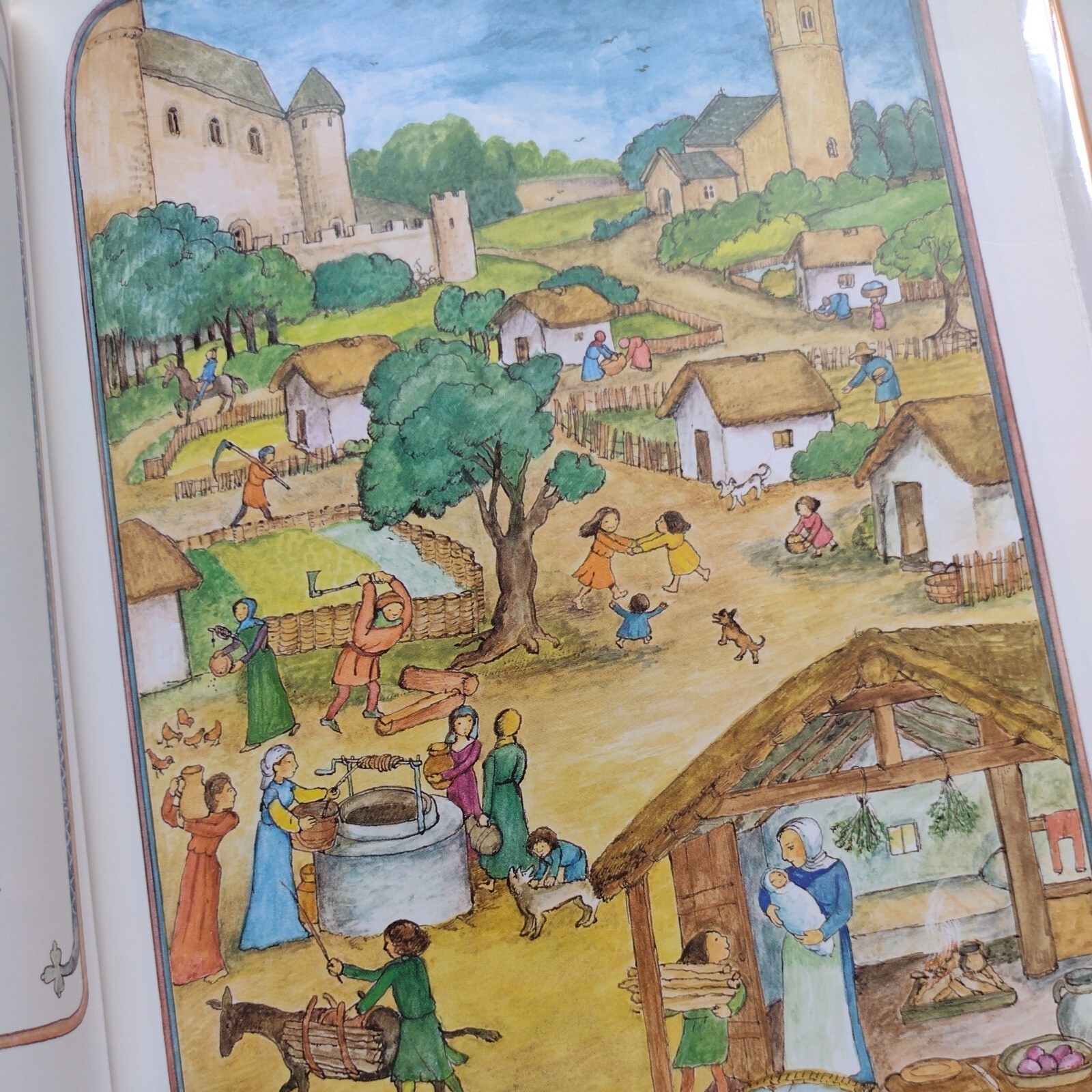 A Medieval Feast by Aliki (1983, Hardcover)