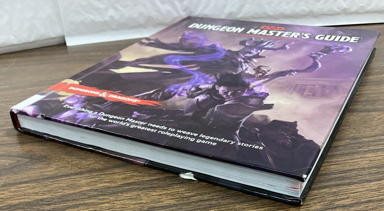 Dungeon Master’s Guide Dungeons & Dragons D&D HC RPG Wizards Coast 2014 EX-LIB